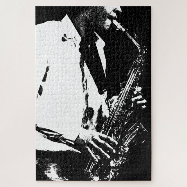 Saxophone 20x30 1014pc jpcna jigsaw puzzle (Vertical)