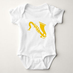 Saxophone - Amber Baby Bodysuit