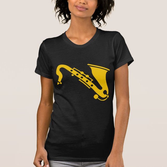 Saxophone - Amber T-Shirt (Front)