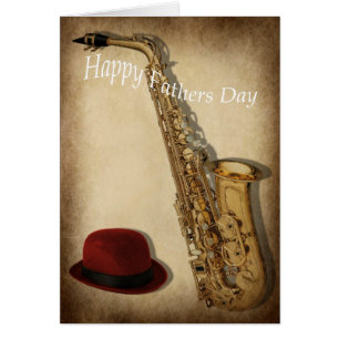 Saxophone and hat