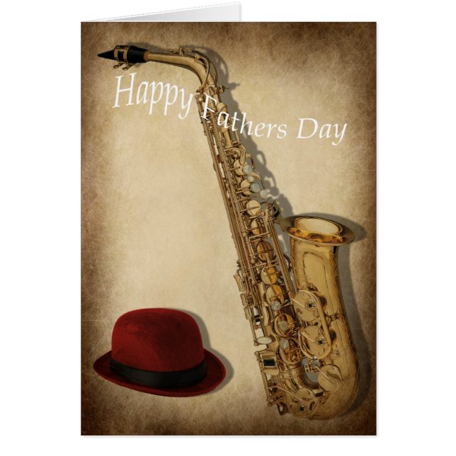 Saxophone and hat (Front)