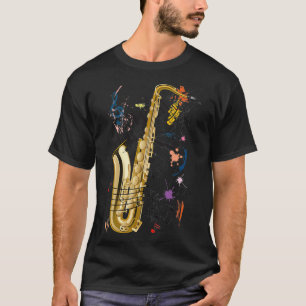 Saxophone and Jazz T-Shirt