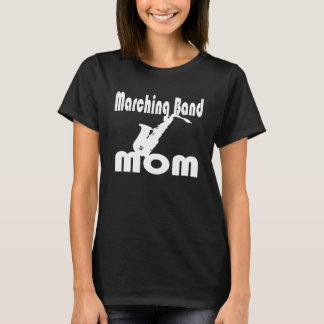 Saxophone Band Mum T-Shirt