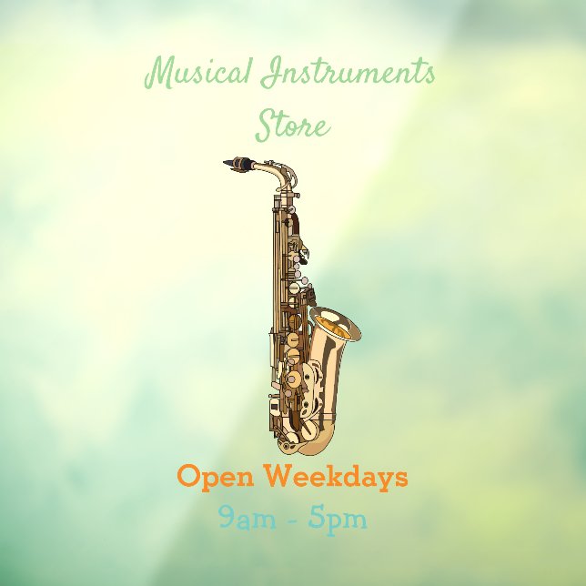 Saxophone cartoon illustration (Sheet 3)