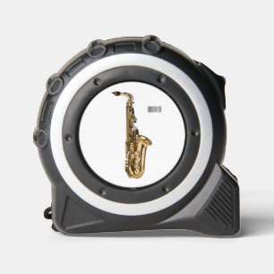Saxophone cartoon illustration 1