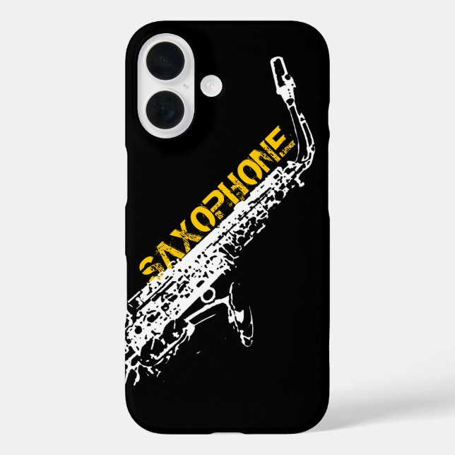 Saxophone Case-Mate iPhone Case (Back)