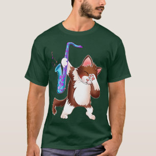 Saxophone Cat T-Shirt