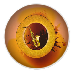 Saxophone Ceramic Knob