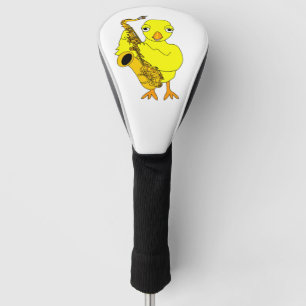 Saxophone Chick Golf Head Cover
