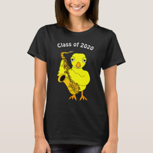 Saxophone Chick Graduation T-Shirt