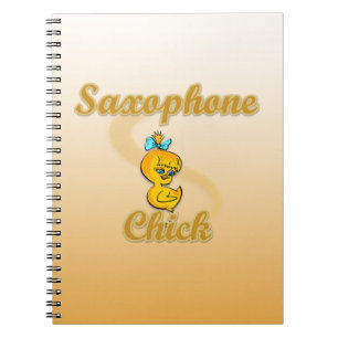 Saxophone Chick Notebook