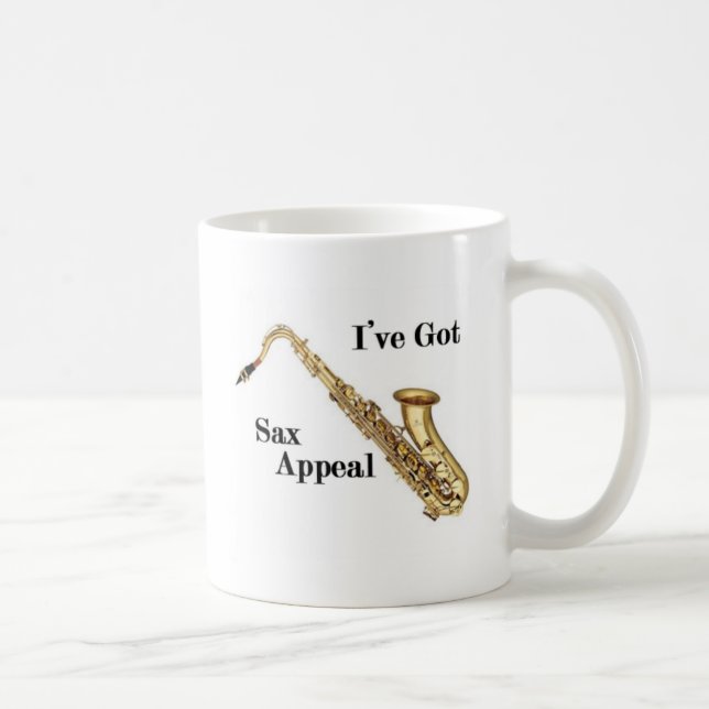 Saxophone Coffee Mug (Right)