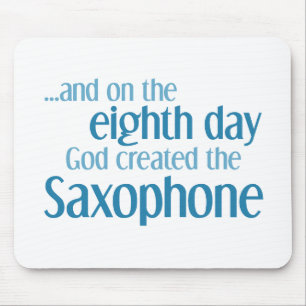 Saxophone Creation Mouse Pad