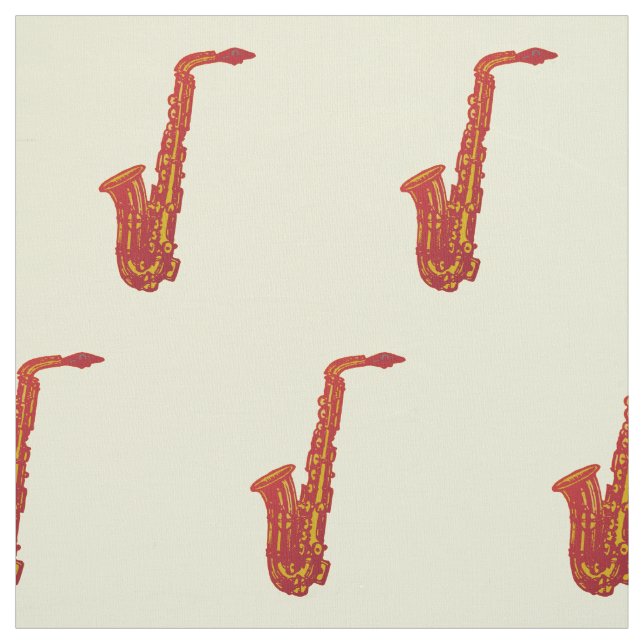 Saxophone Fabric (Swatch)