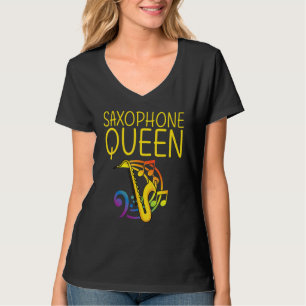 Saxophone For Women Mum Reed Instrument  1 T-Shirt