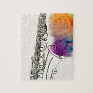 Saxophone Healing Jigsaw Puzzle
