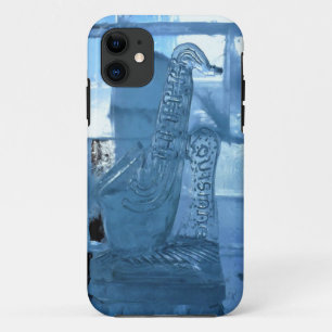 Saxophone Ice Sculpture, Quebec, Canada Case-Mate iPhone Case