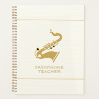 Saxophone Illustration In Golden Glitter Texture