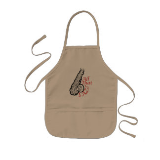 Saxophone Jazz Musician Band Kitchen Plate Kids Apron