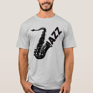 Saxophone Jazz, Saxophone Player T-Shirt