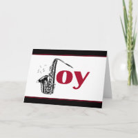 Saxophone Joy Black Red