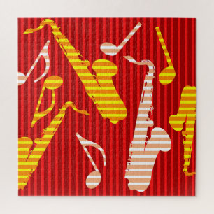 Saxophone Lines  Jigsaw Puzzle
