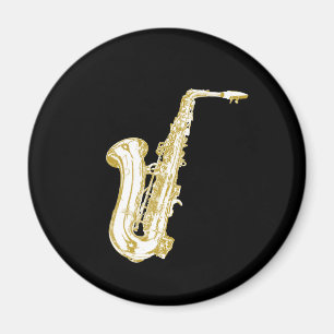 Saxophone Magnet