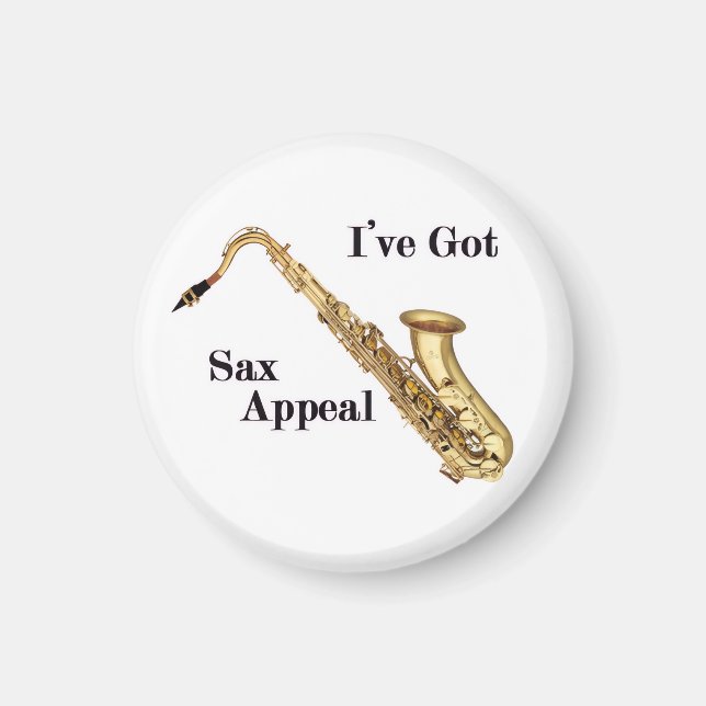 Saxophone Magnet (Front)