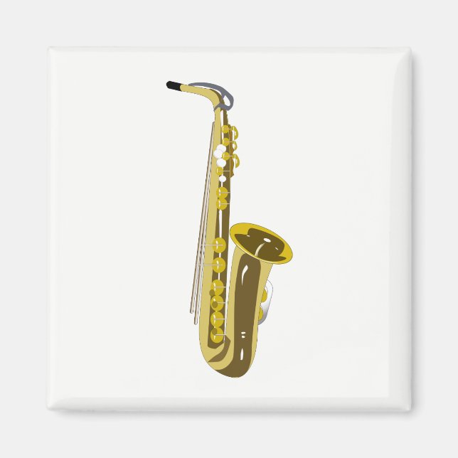 Saxophone Magnet (Front)