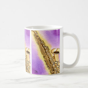 Saxophone mug