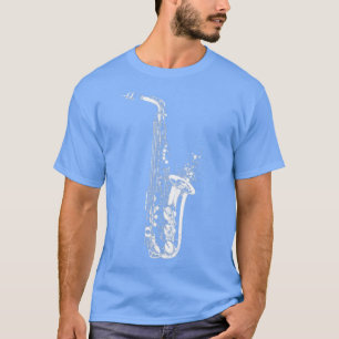 Saxophone, Music, Jazz, Blues, Rock,  T-Shirt