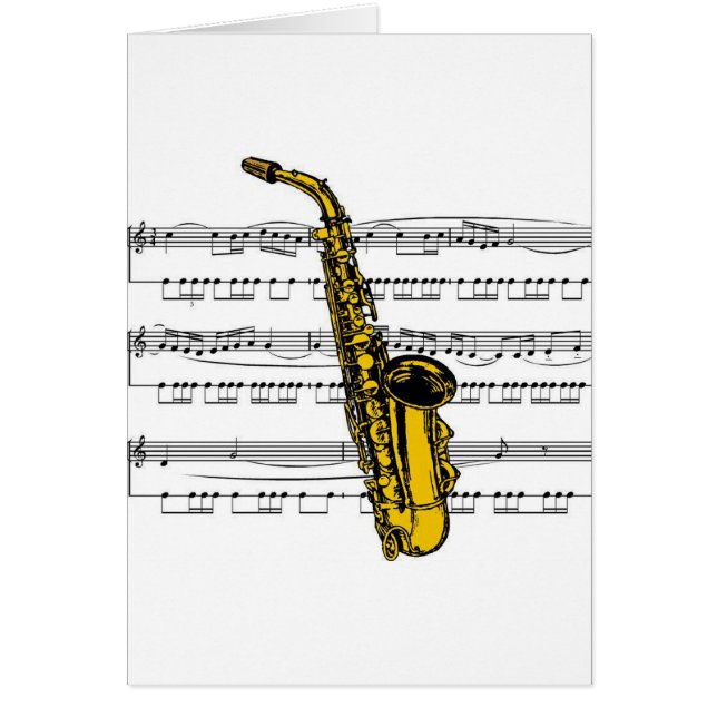 Saxophone musical 13 B (Front)