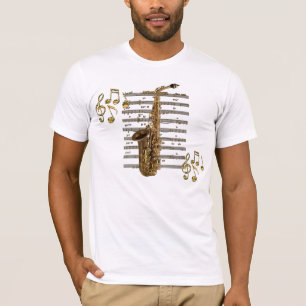 SAXOPHONE Musician Music Lover T-Shirt