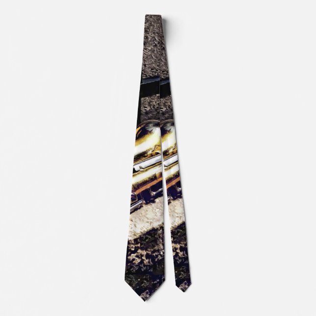 Saxophone on Wall Tie (Front)