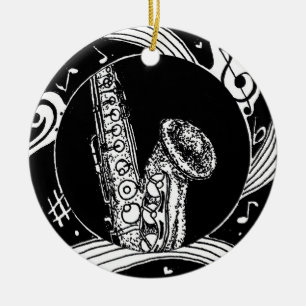 Saxophone Ornament