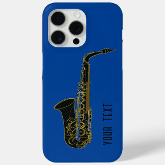 Saxophone - Personalizable iPhone 15 Pro Max Case