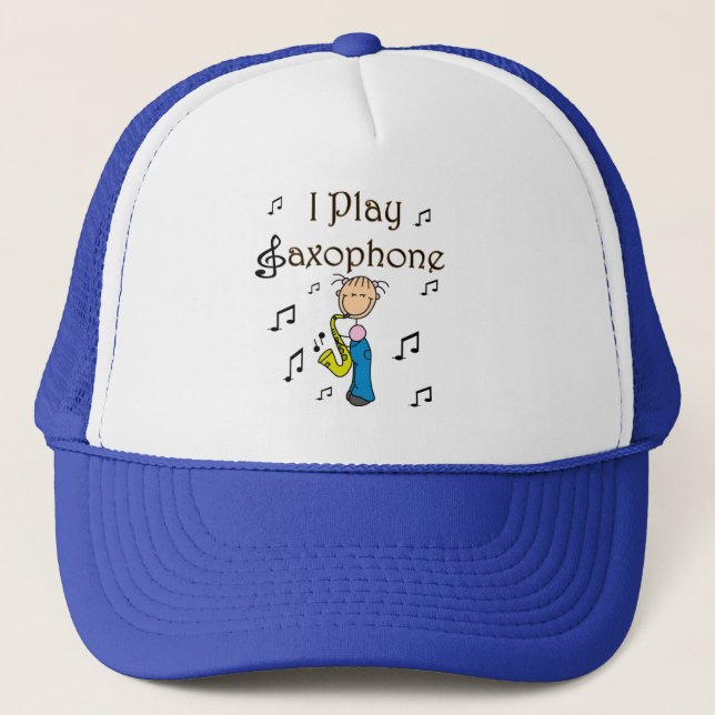 Saxophone Player Hat (Front)