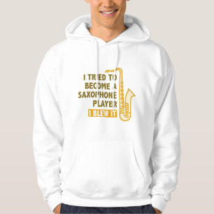 Saxophone Player Hoodie