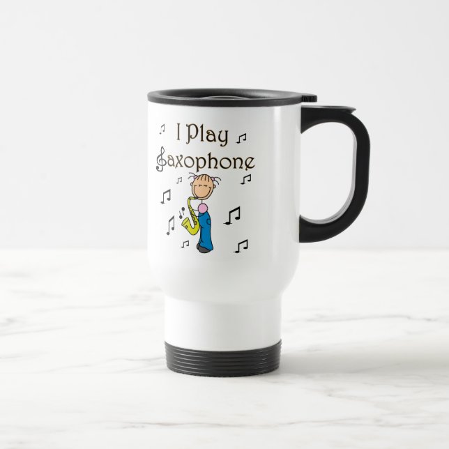 Saxophone Player Mug (Right)