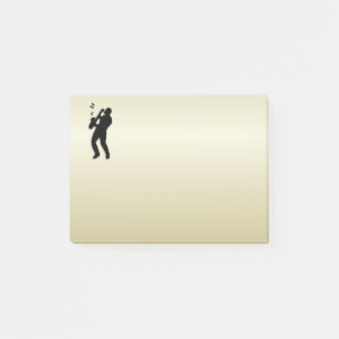 Saxophone Player Post-it Notes