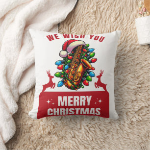 Saxophone Player Saxophonist Saxist Sax Cushion