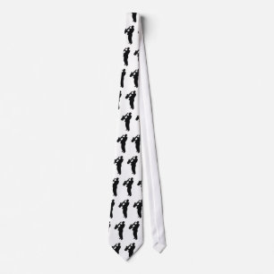 Saxophone player tie
