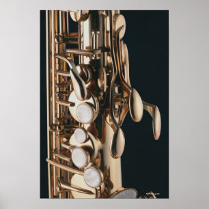 Saxophone Poster