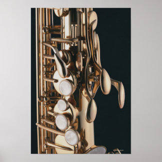 Saxophone Poster