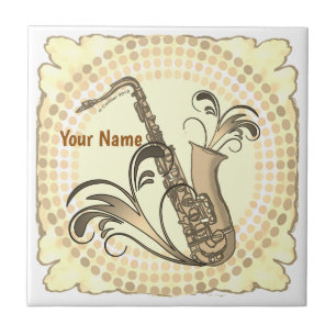 Saxophone Rhythm  Tile