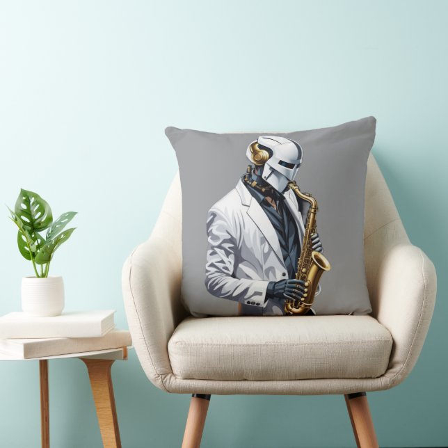 saxophone robot cushion (Chair)