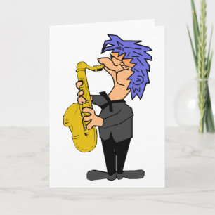 Saxophone Sam Card