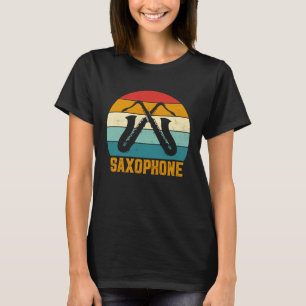 Saxophone Saxaphone Player Music Jazz Tenor 7 T-Shirt
