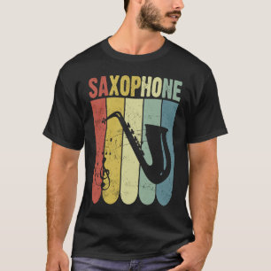 Saxophone Saxaphone Player Music Jazz Tenor T-Shirt