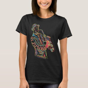 Saxophone Saxophone Player And Musician T-Shirt